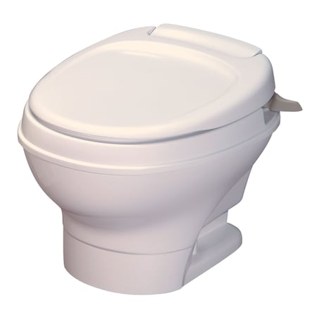 Thetford Thetford 31658 Aqua-Magic V Hand Flush Water Saver - Low, Parchment 31658